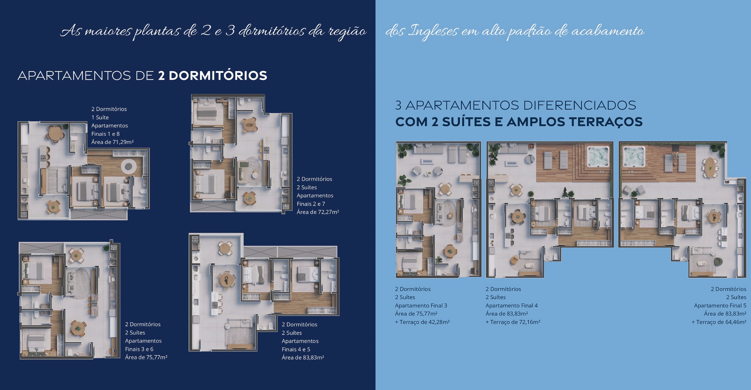 Oceanic – Apartamento de 2 DORMITÓRIOS